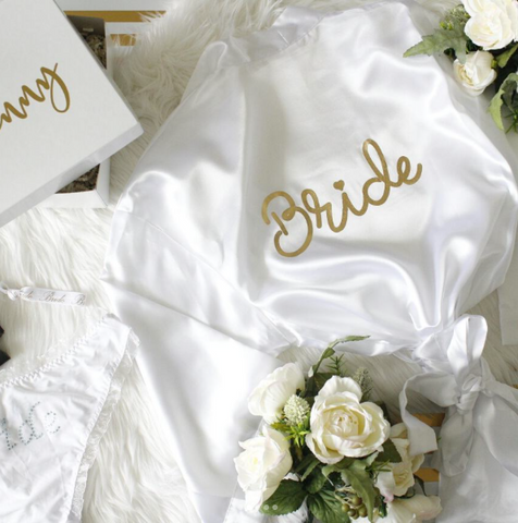WEDDING GIFT IDEAS | Bride to be Gift Box | Bridal Shower Gifts - Bride Robe