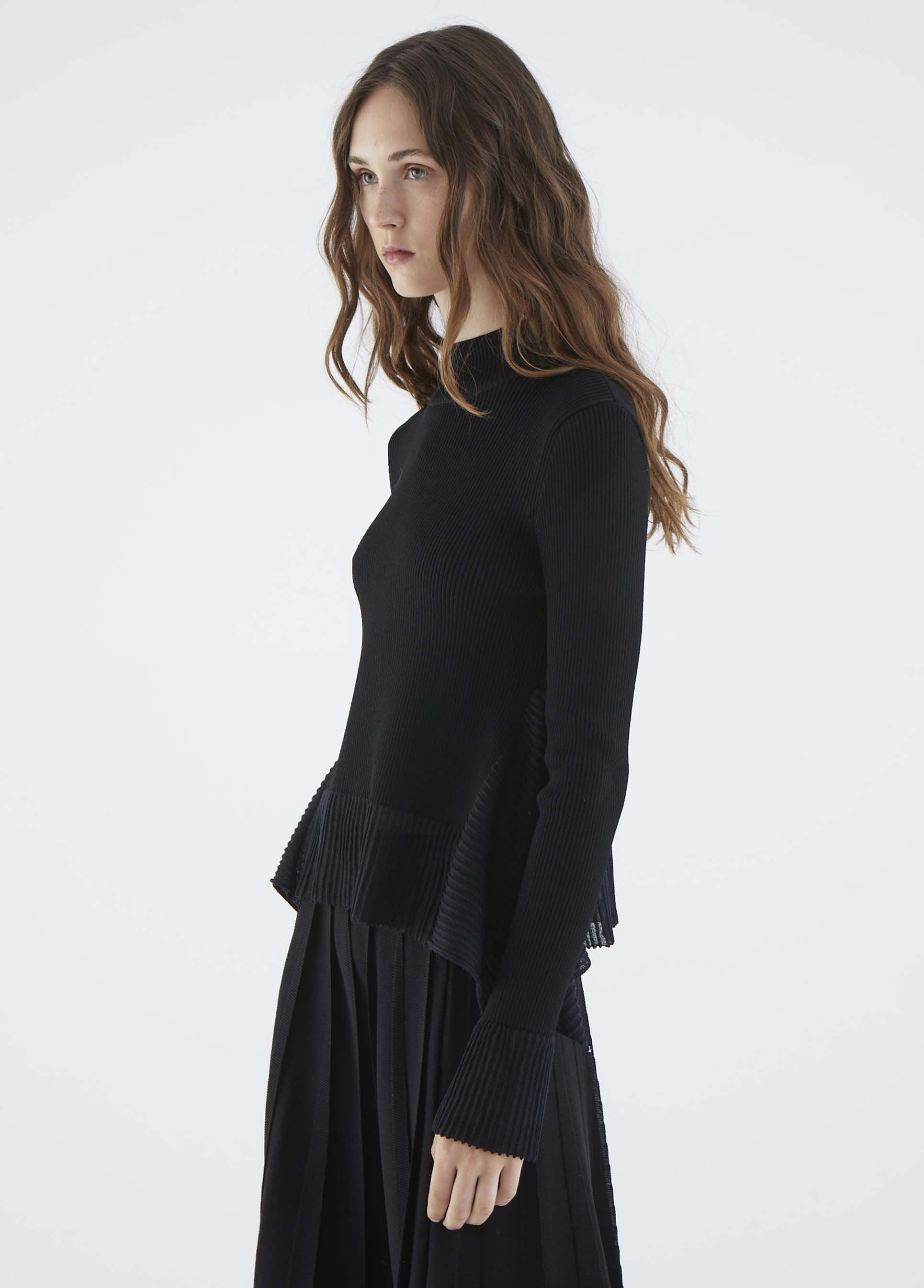 Roman Black Mock Neck Jumper. 2