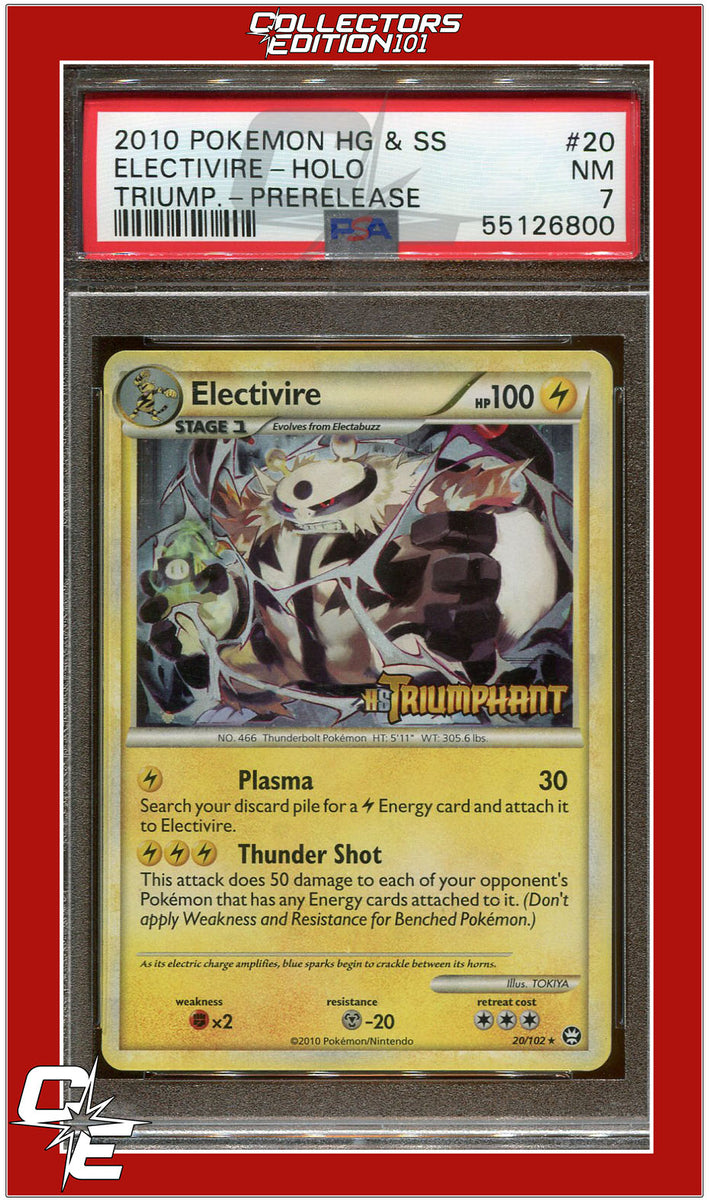 electivire pokemon card