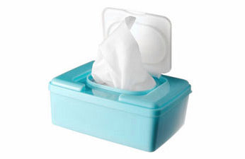 baby wipes in box