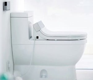 Bidet electrical outlet