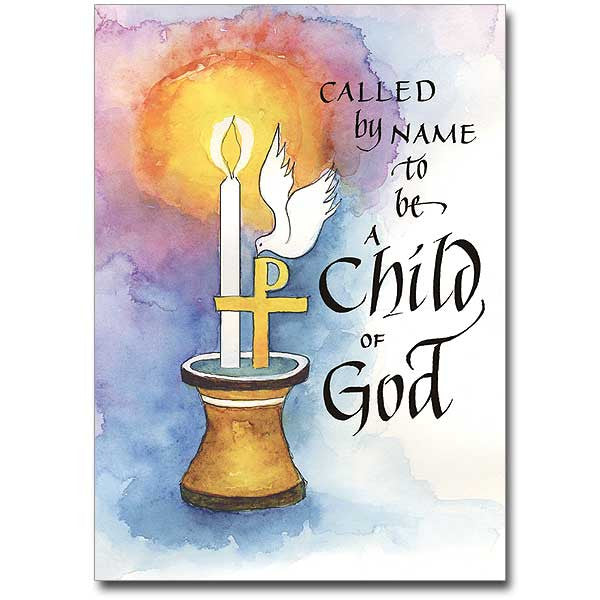 Called By Name Baptism Card – St. Cloud Book Shop