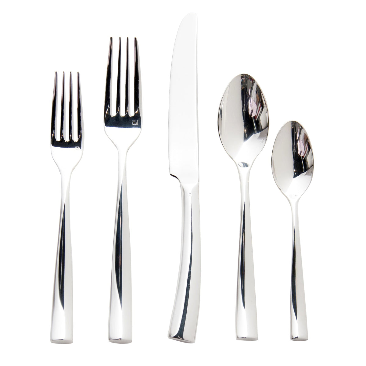 Silhouette Silver Plated Flatware, 5 Piece Set