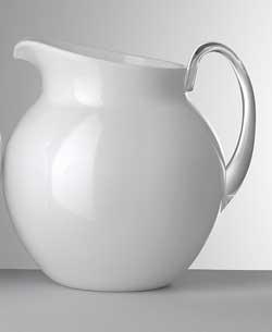 Pallina White Pitcher