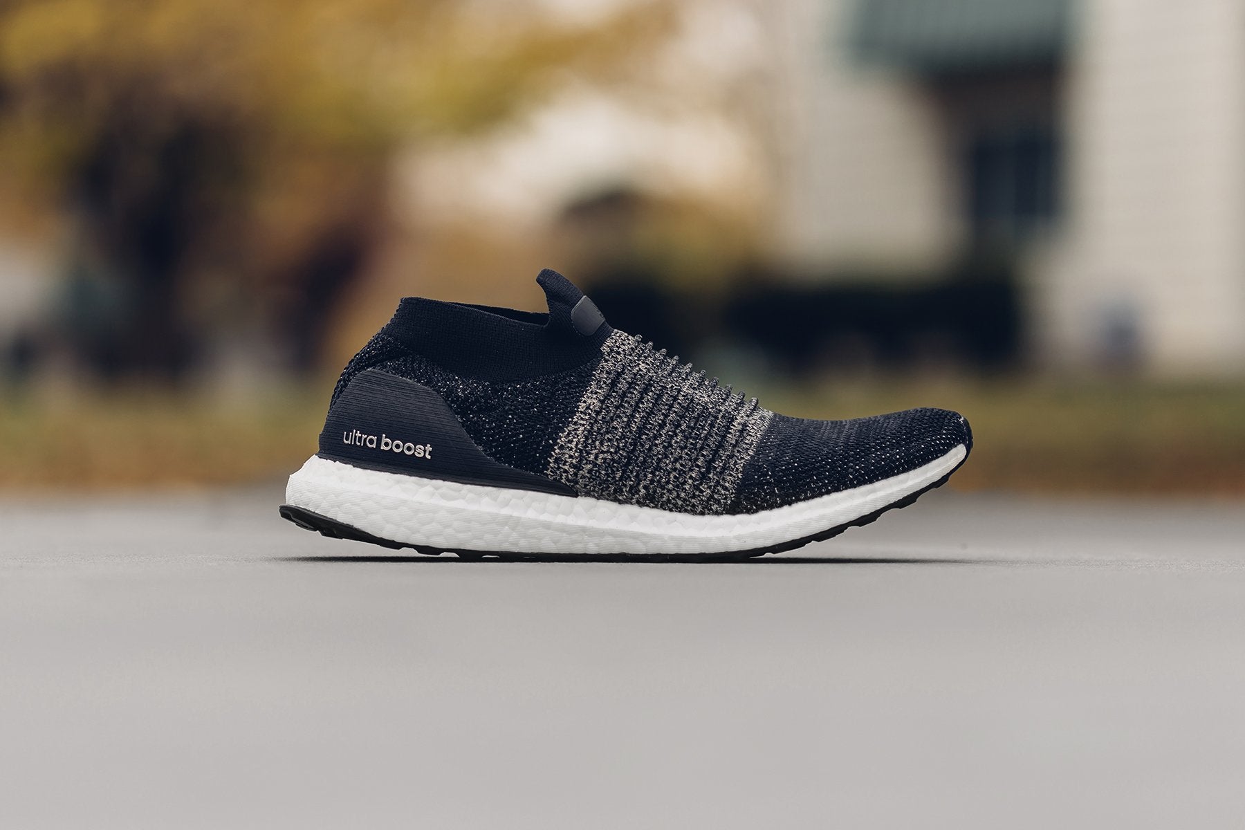 Adidas Originals Ultraboost Laceless in Legend Ink/Raw Gold Available