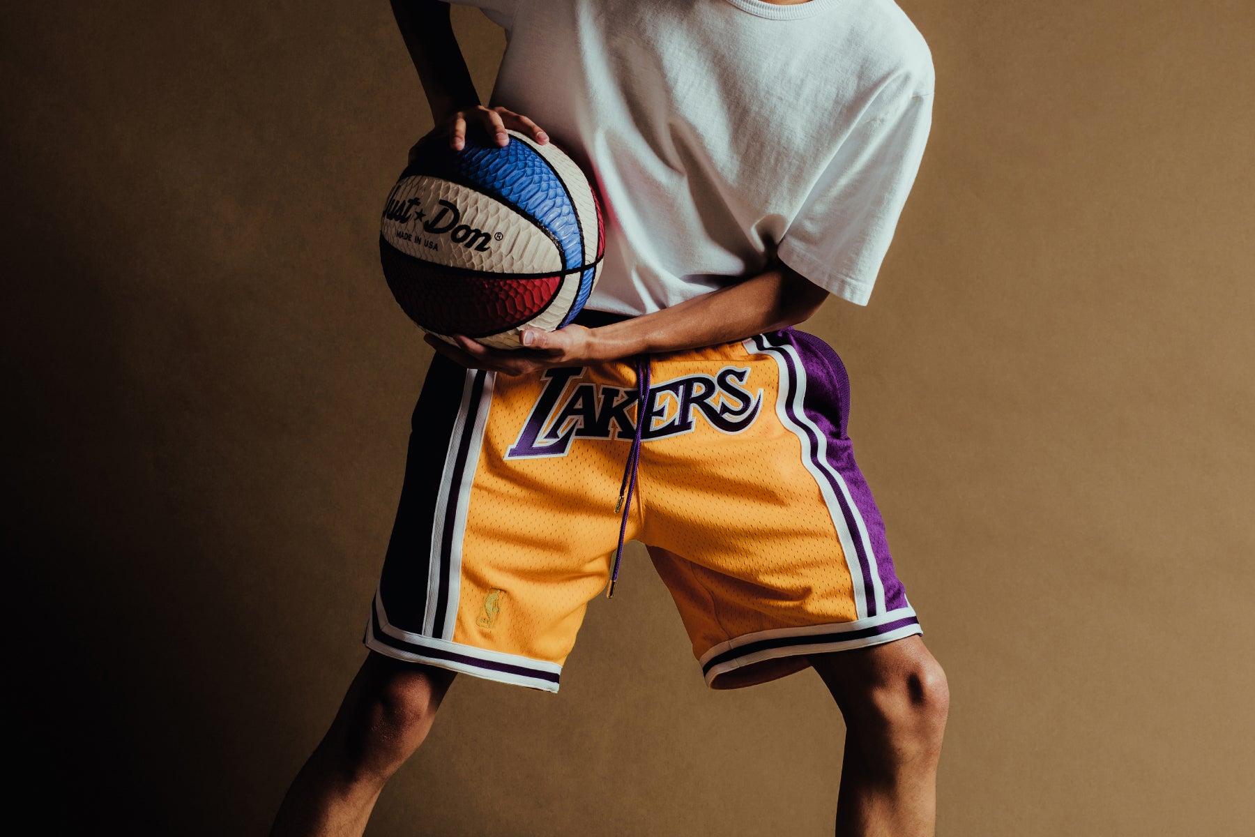 バーゲンブック just don ミッチェルアンドネス Lakersレイカーズ