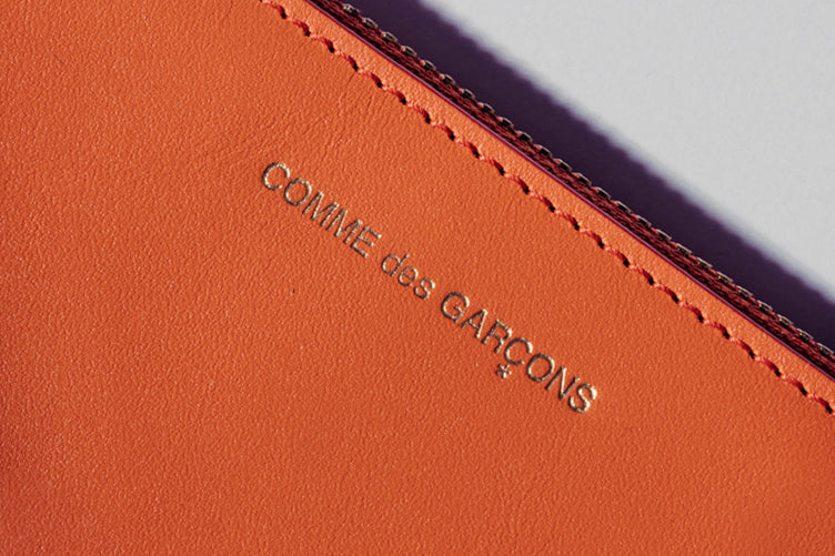 Womens Accessories Wallets and cardholders Save 28% Comme des Garçons Comme Des Garçons Other Materials Wallet in Orange 