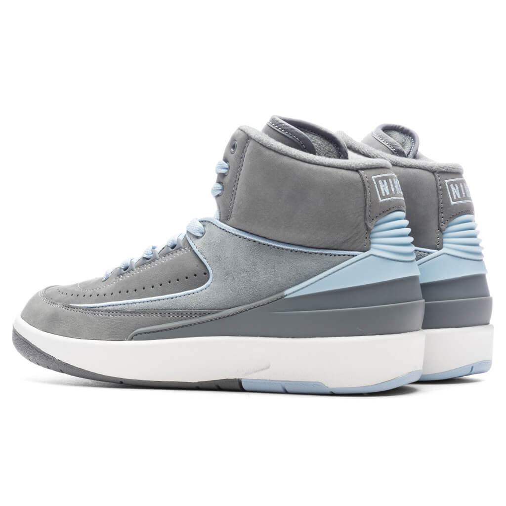 Air Jordan 2 Retro Women's - Cool Grey/Ice Blue – Feature