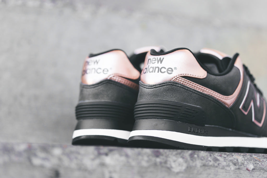 gray and rose gold new balance
