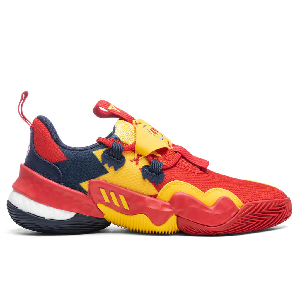 Adidas x Trae Young 1 MCAAG - Red sólido/oro audaz/azul –