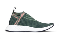 Adidas Originals Women's NMD_CS2 Primeknit - Trace Green/Trace Pink : BY8781 Side