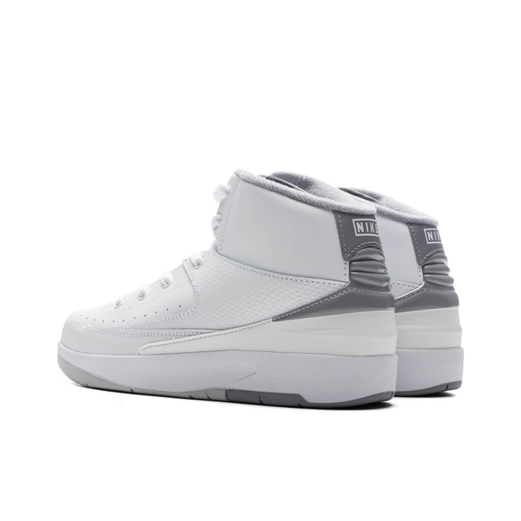 Air Jordan 2 Retro (PS) - White/Cement Grey/Sail – Feature
