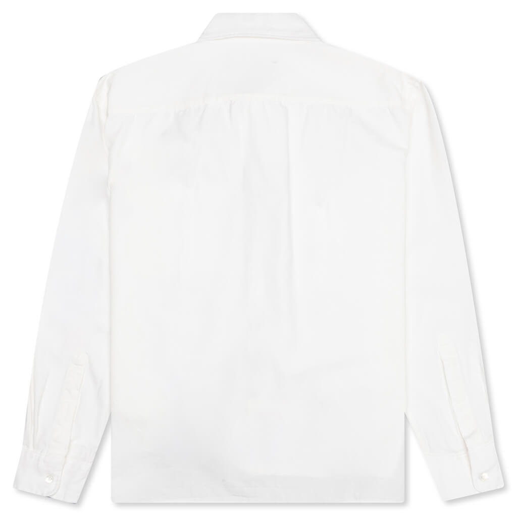 Awake NY Santa Maria Oxford Shirt - White