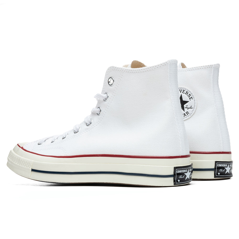 Platillo Infrarrojo cuatro veces Chuck '70 Hi - White/Garnet/Egret – Feature