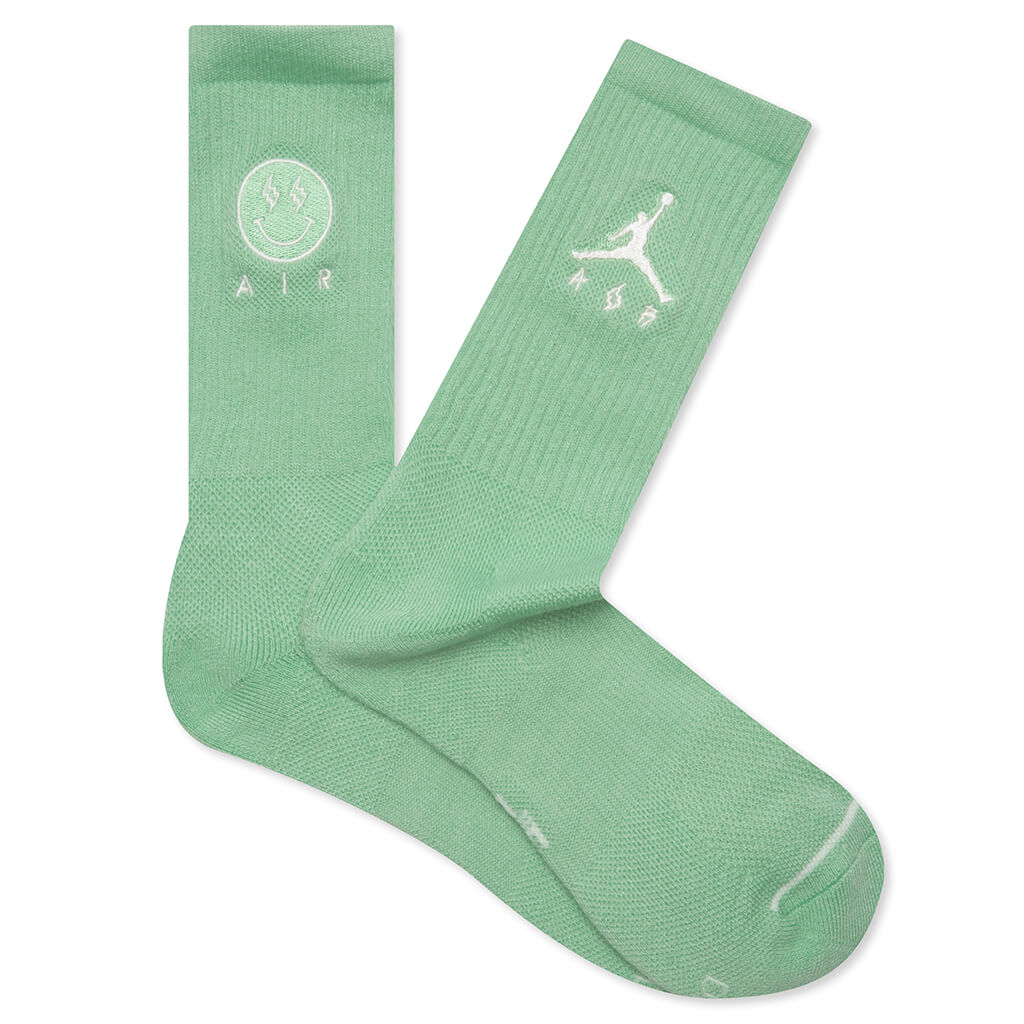 green jordan socks