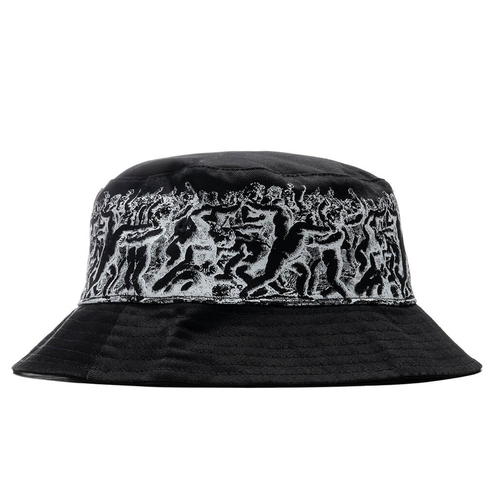 Fucking Awesome Cherub Fight Bucket Hat - Black/White – Feature