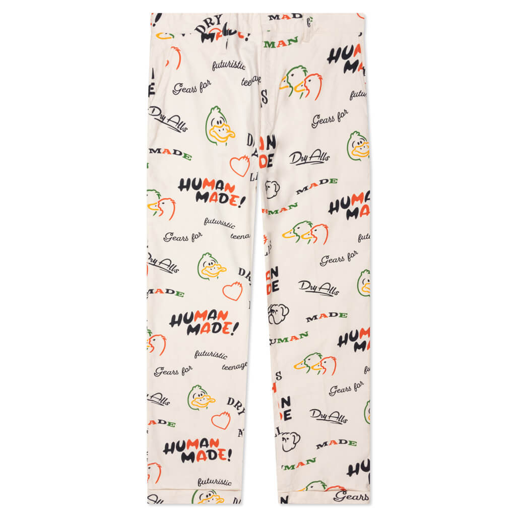 Human Made Printed Chino Pants - White