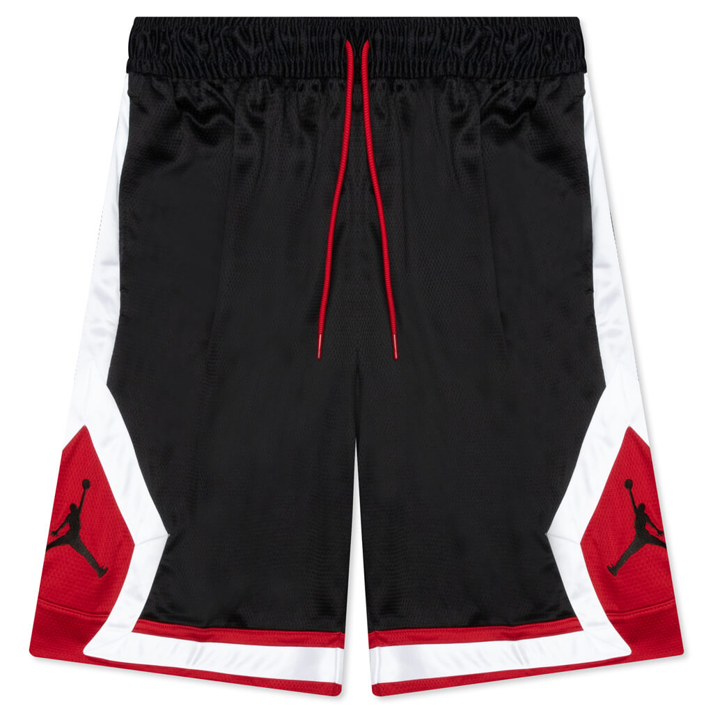 black and red jordans shorts