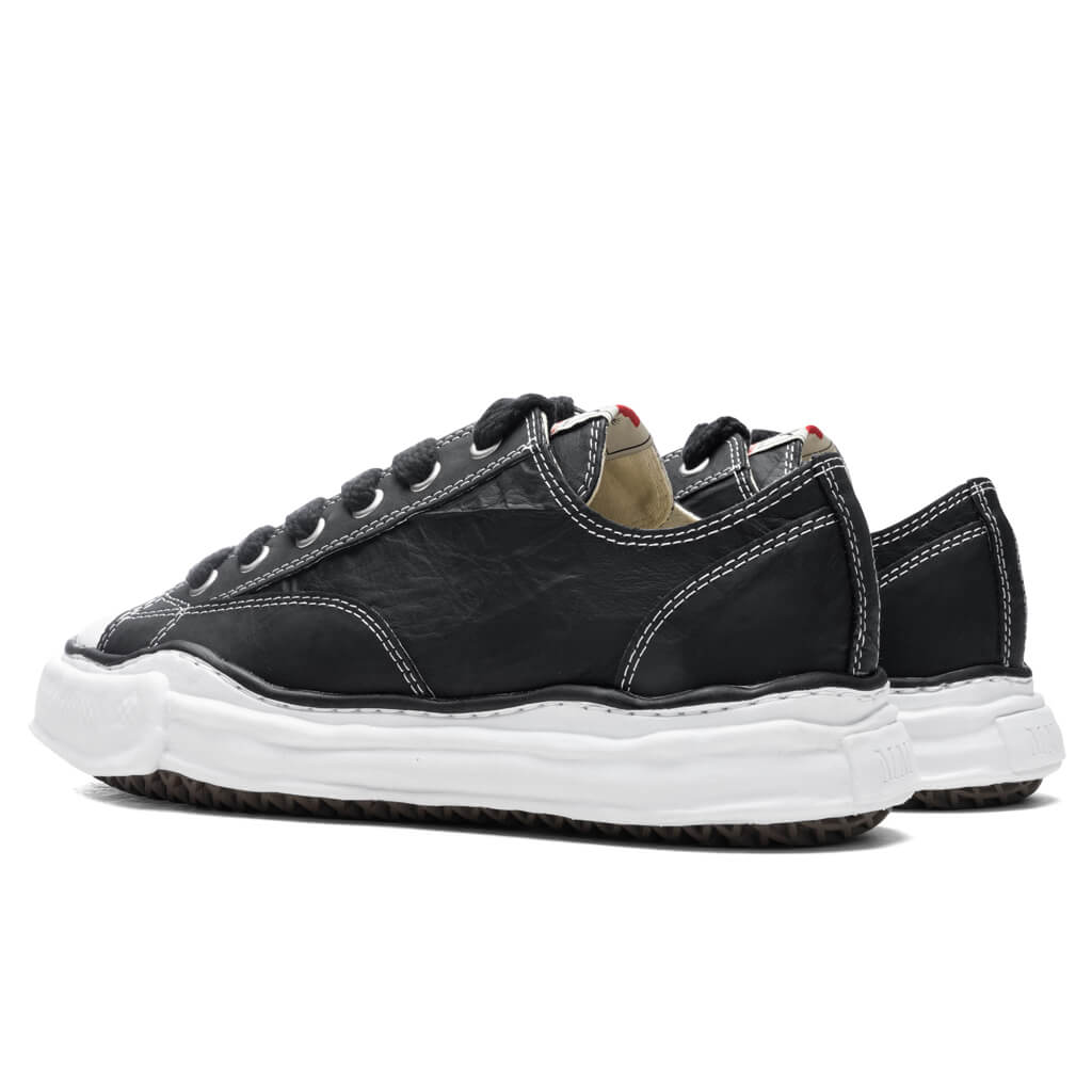 Peterson Low OG Sole Paper Like Leather Sneaker - Black – Feature