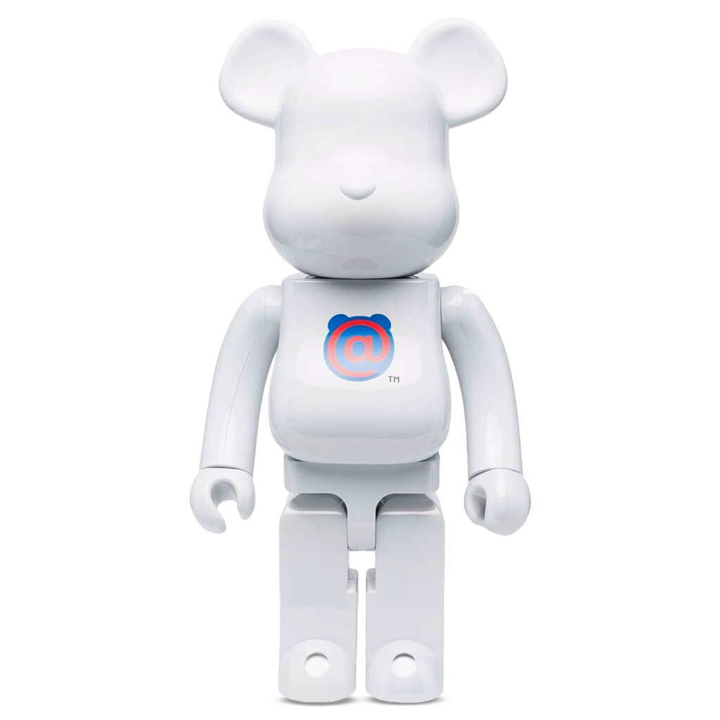 1st Model White Chrome 1000% BE@RBRICK