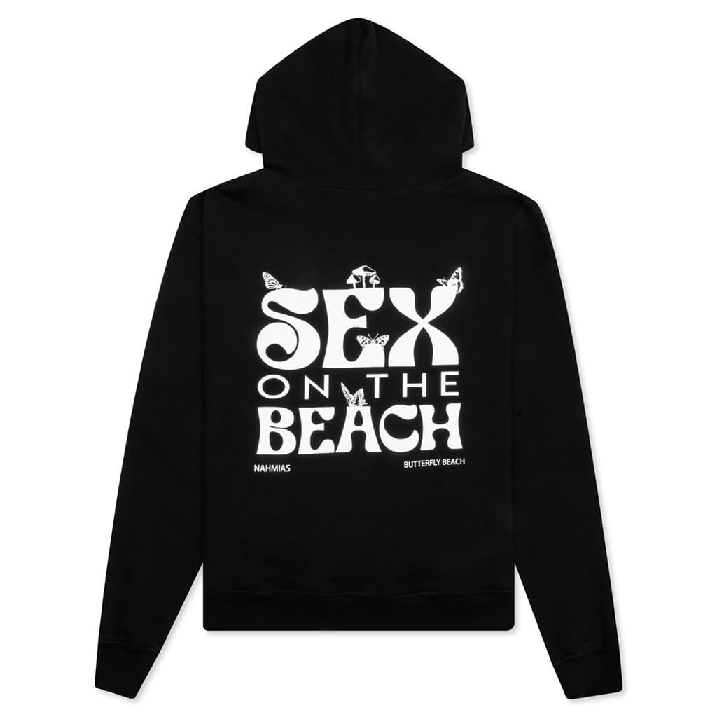 Seks op het strand Hoodie Porno foto