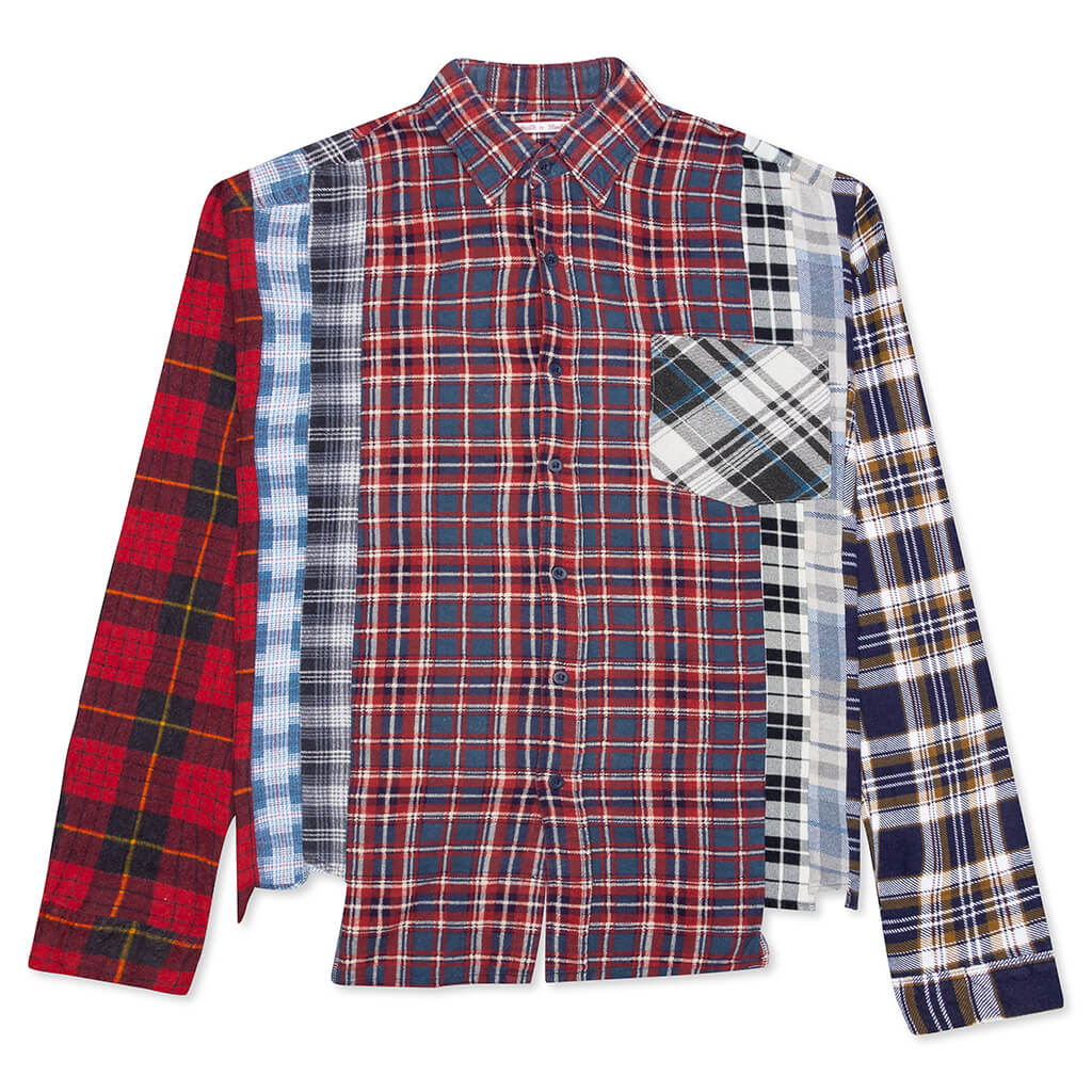 S】KITH FOR NEEDLES Flannel Shirt新品未使用 最高級・日本製