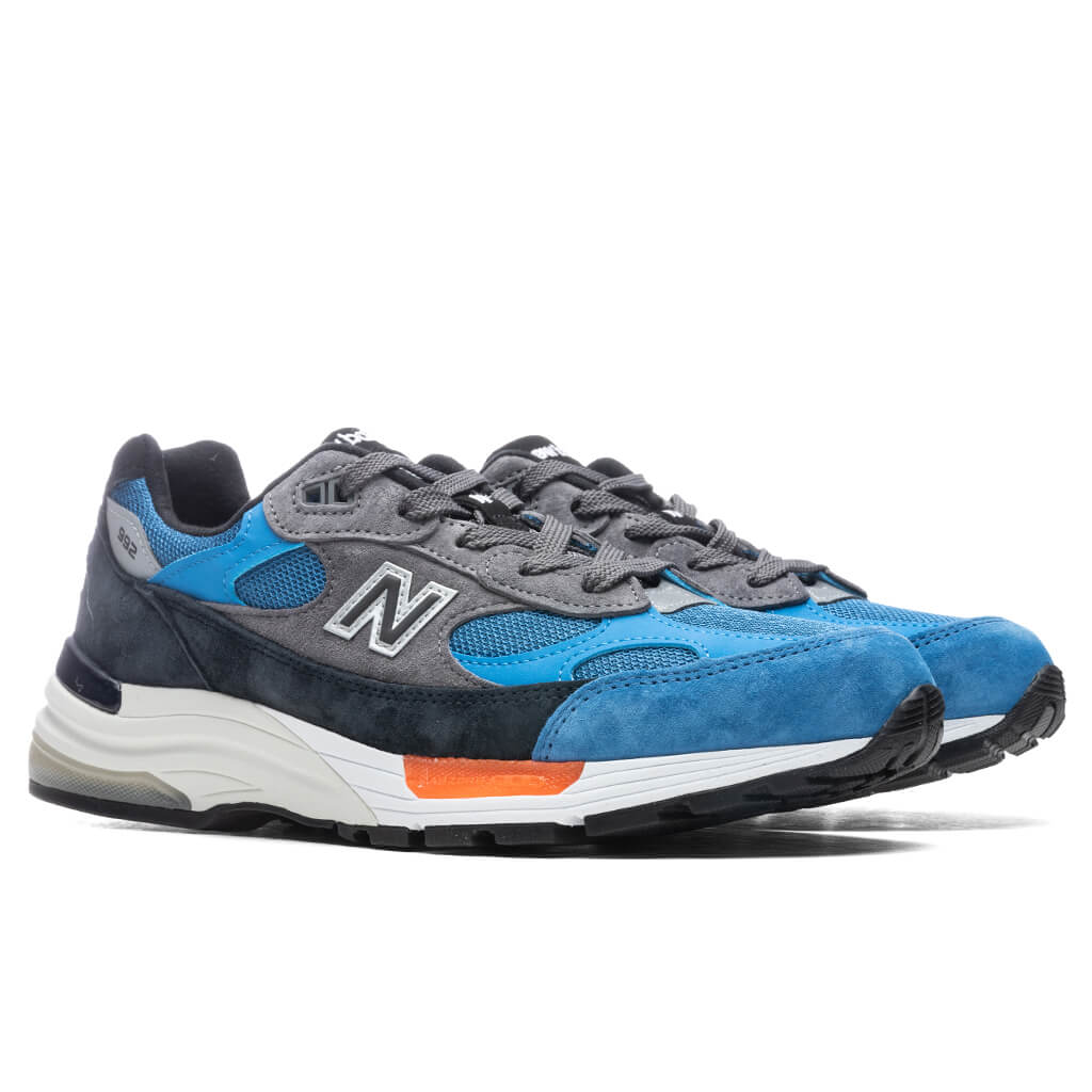 new balance 992 black blue grey