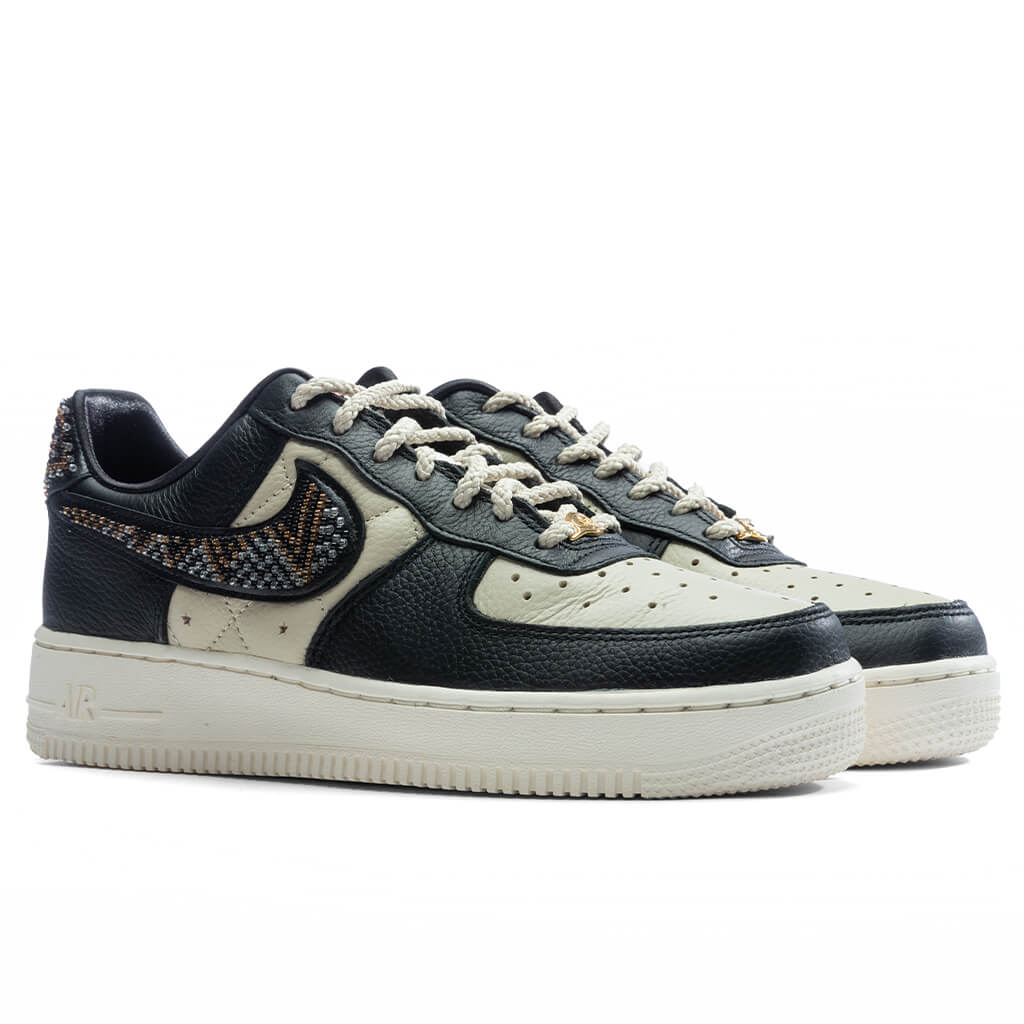 Womens Air Force 1 Low x Premium Goods - Black/Multicolor/Sand