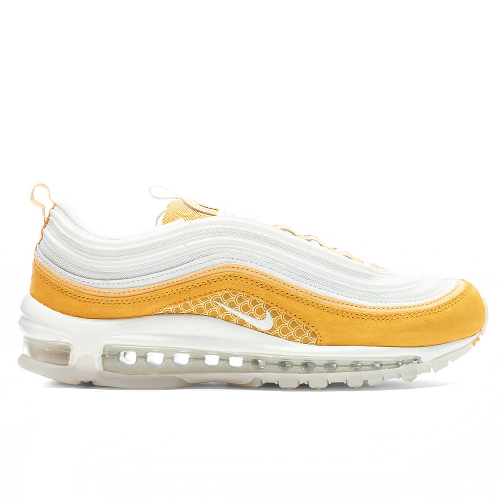 yellow and white 97 air max