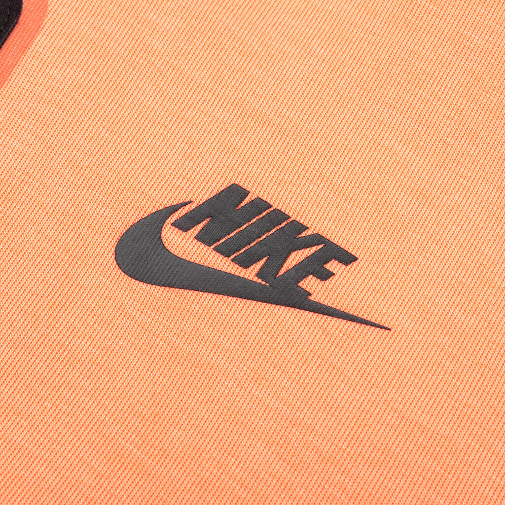 nike tech fleece orange frost