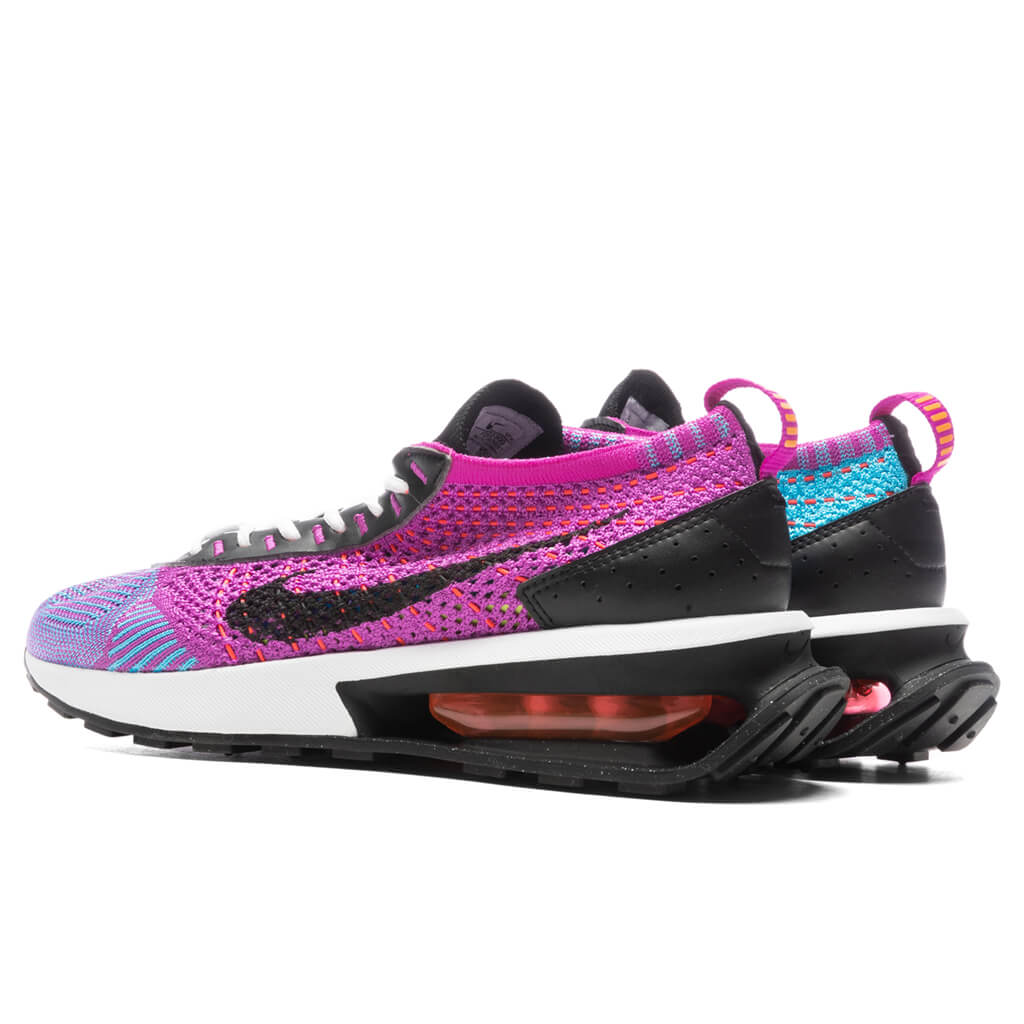 Women's Air Max Flyknit - Fuchsia Dream/Black/Baltic Blue – Feature