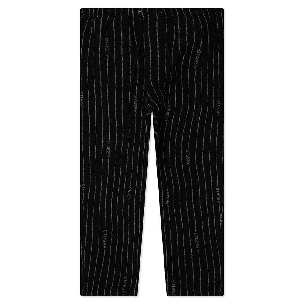 Nike x Stussy NRG Stripe Wool Pant - Black/Dark Antique Black