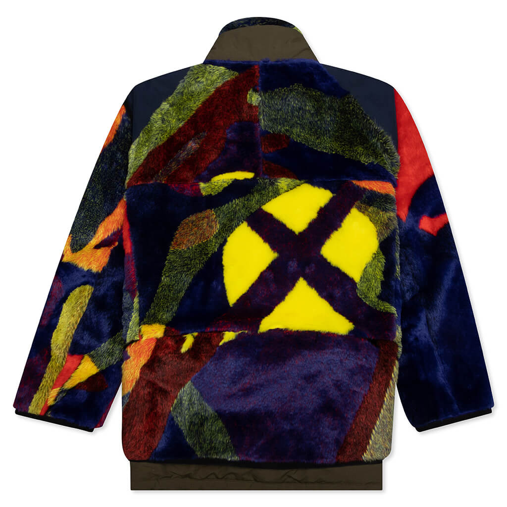 sacai KAWS Faux Fur Reversible Blouson 2 - ミリタリージャケット