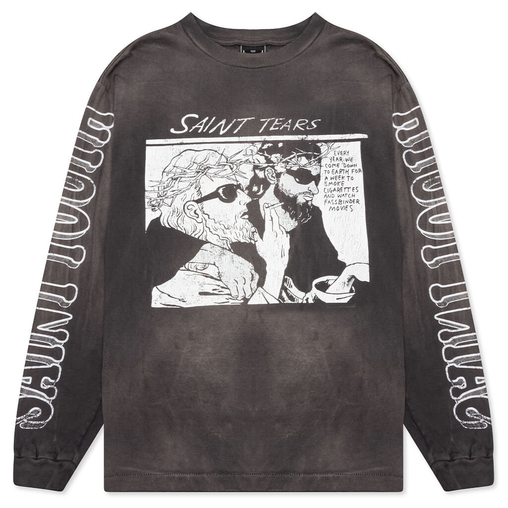 SAINT MICHAEL SONIC YOUTH XL 黒 L/S TEE | www.jarussi.com.br