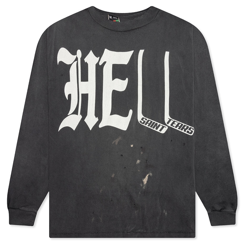 Saint Michael x Denim Tears Hell L/S T-Shirt - Black