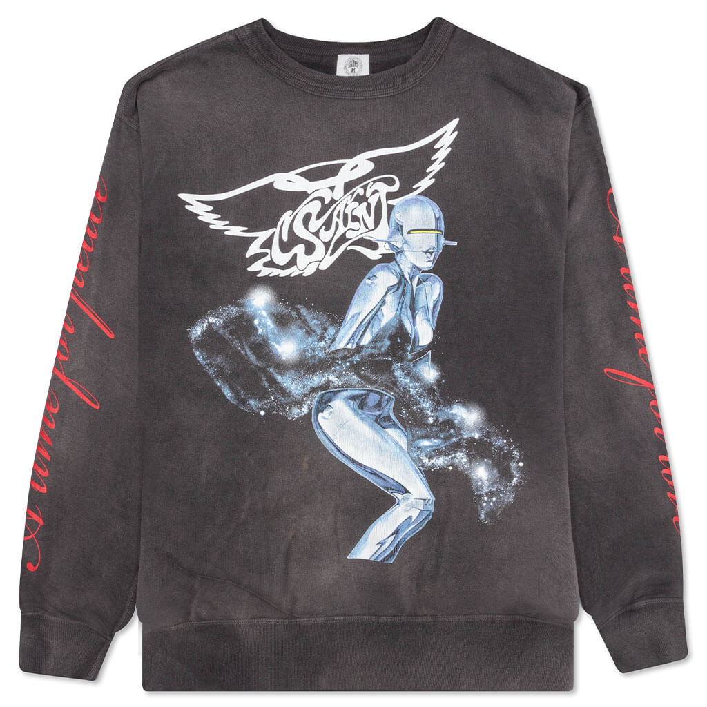 Saint Michael x Sorayama Sweat Shirt - Black – Feature