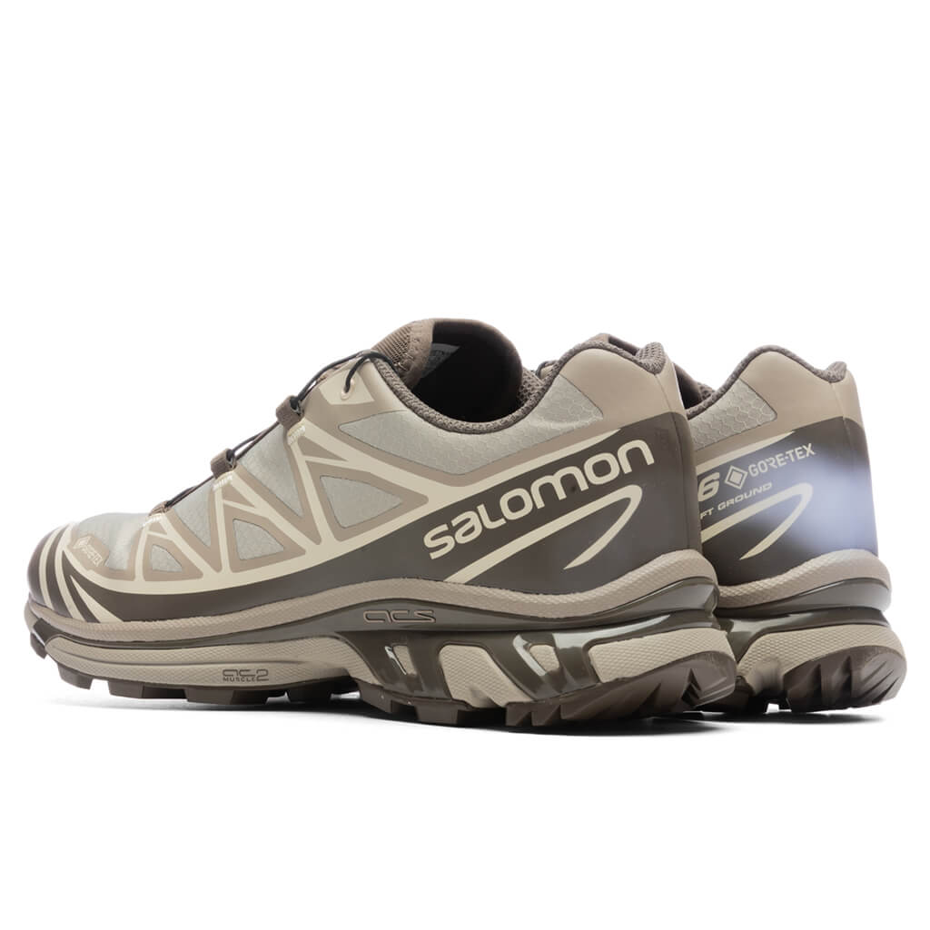 搬入設置サービス付 salomon XT-6 GTX vintage khaki 26.5 カーキ