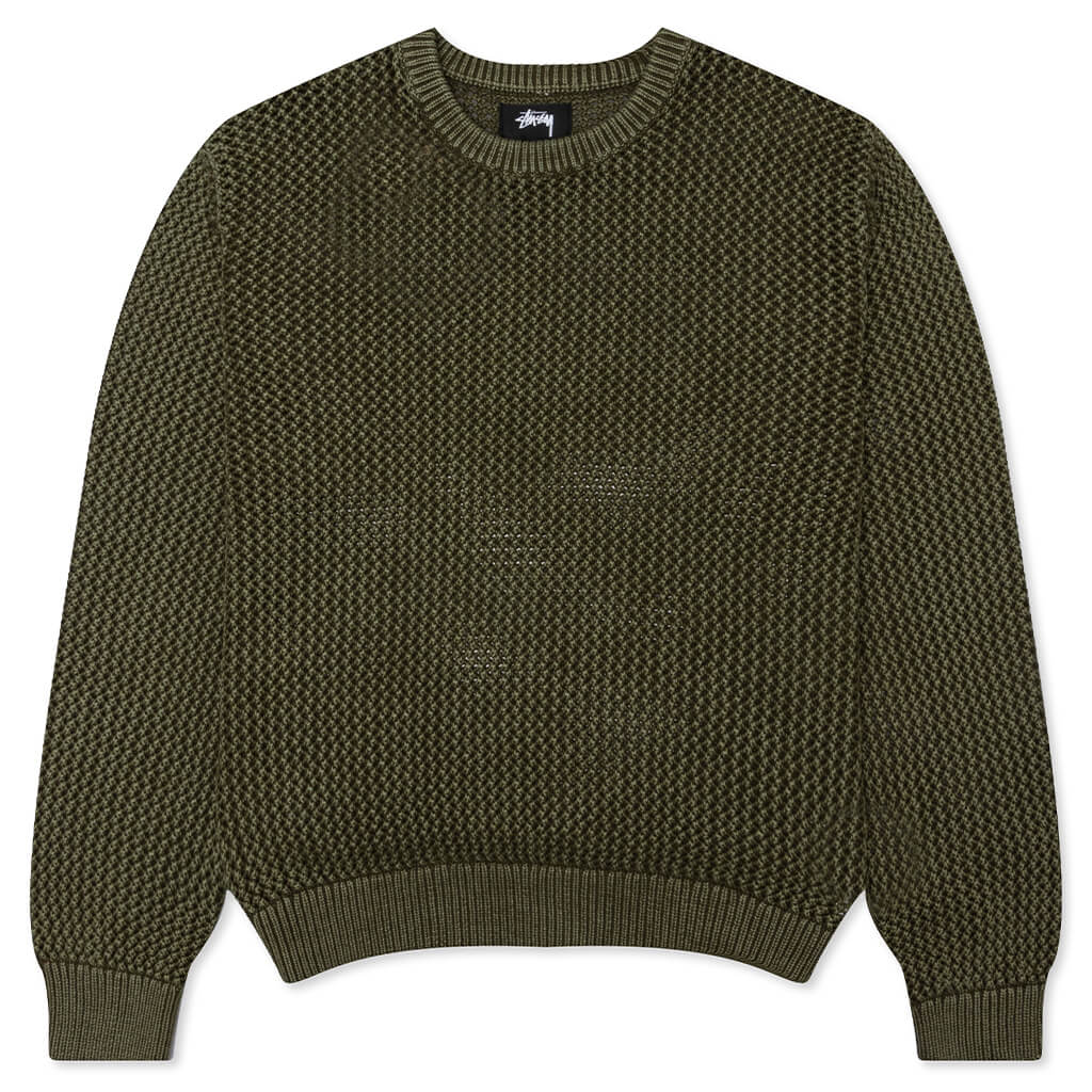 Stussy Pigment Dyed Loose Gauge Sweater-