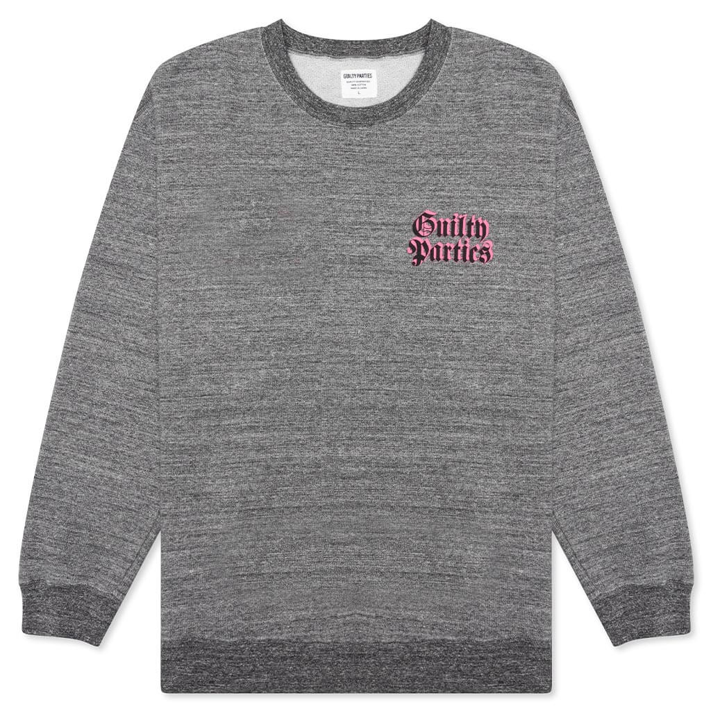 Wacko Maria Guilty Parties Crewneck Sweatshirt - Gray