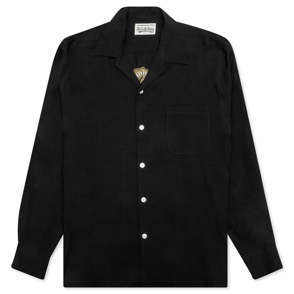 L/S 50's Shirt Type-2 - Black – Feature