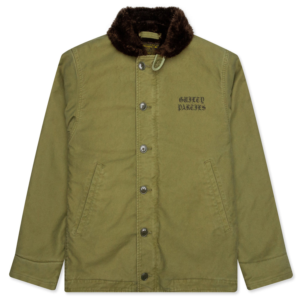 WACKO MARIA 22FW N-1 DECK JACKET KHAKI smcint.com