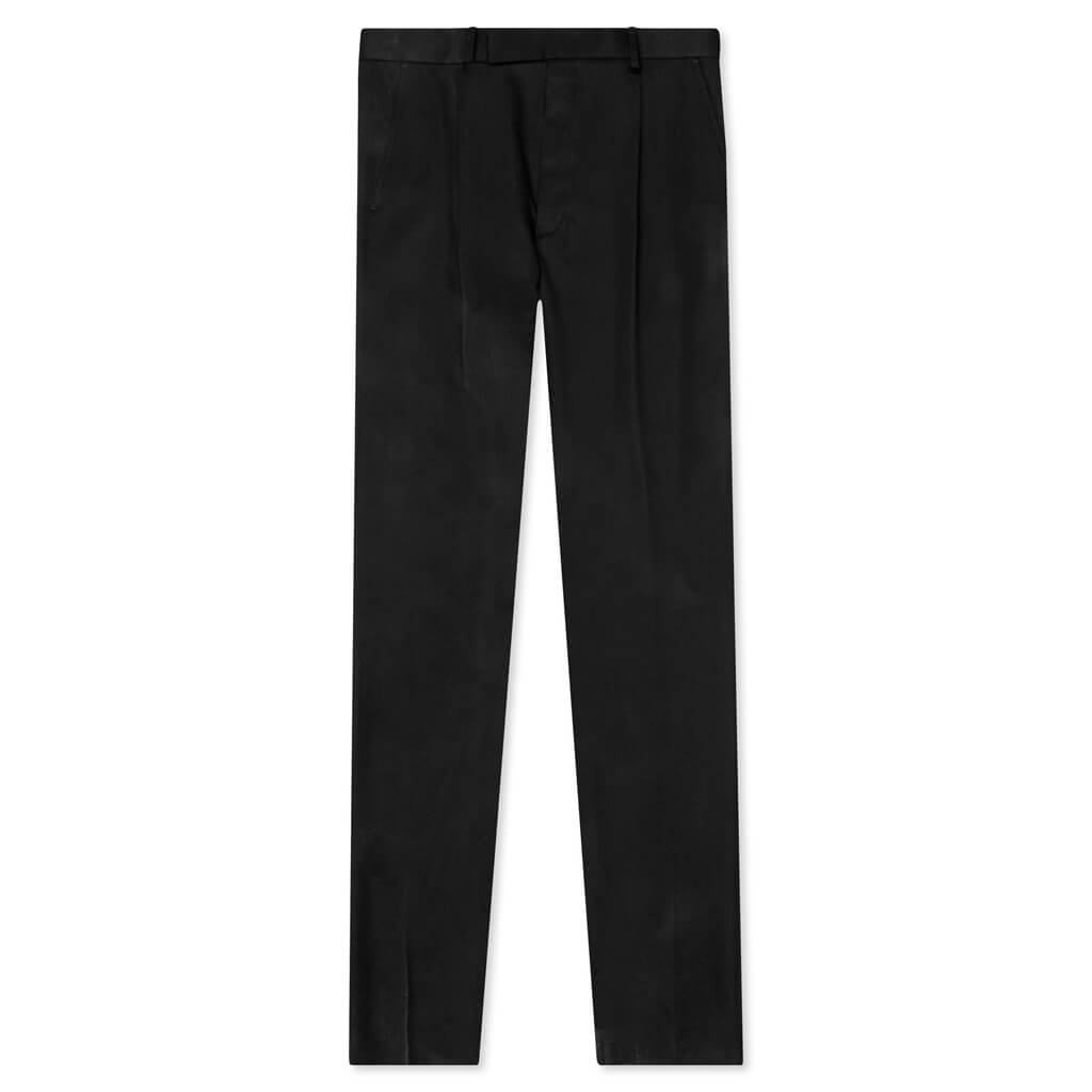 Pleated Trousers Type-2 - Black – Feature