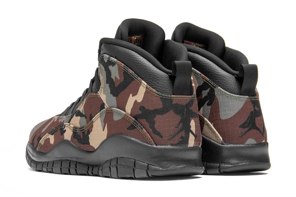 army camo jordans