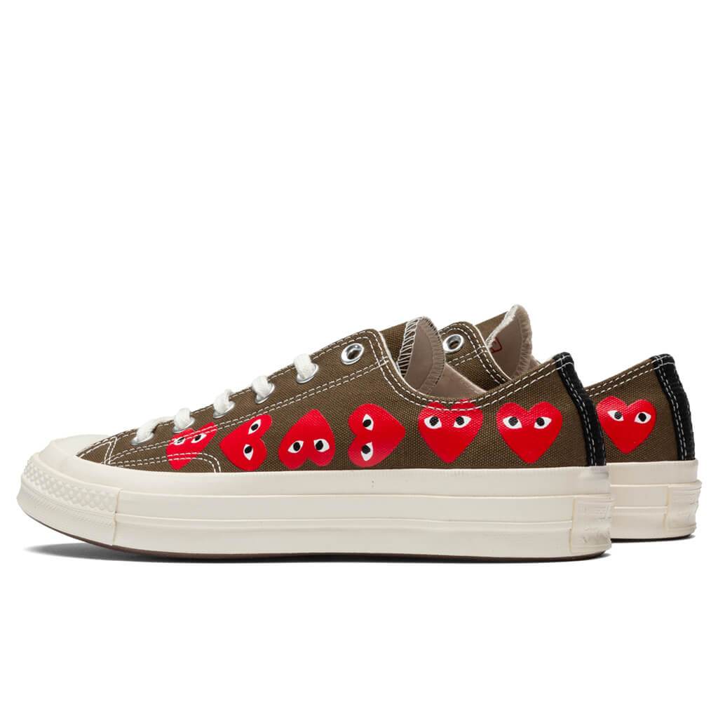 Converse Comme Des Garcons All Star Chuck '70 Ox "Multi Heart" – Feature