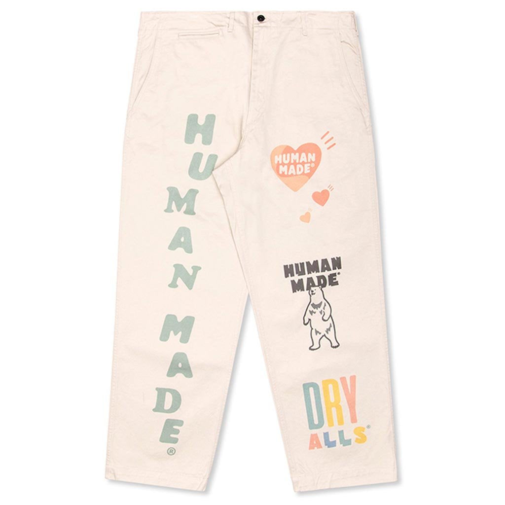 ゆったり柔らか HUMAN MADE HUMAN MADE CHINO PANTS Beige L | www