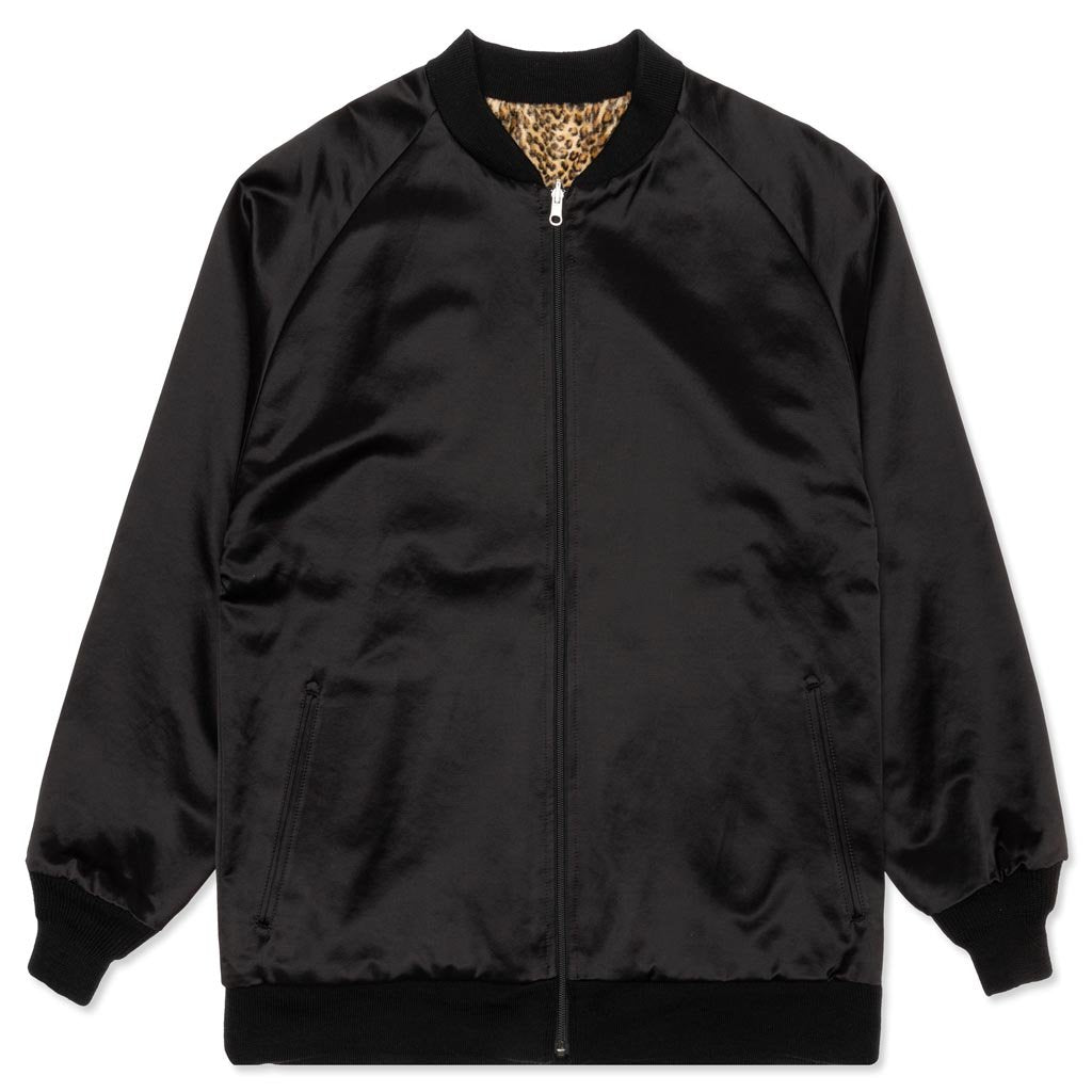 Needles Reversible Rib Collar Jacket - Black