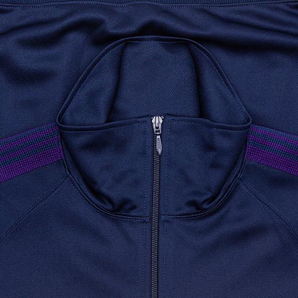 Needles Track Jacket Poly Smooth - Navy