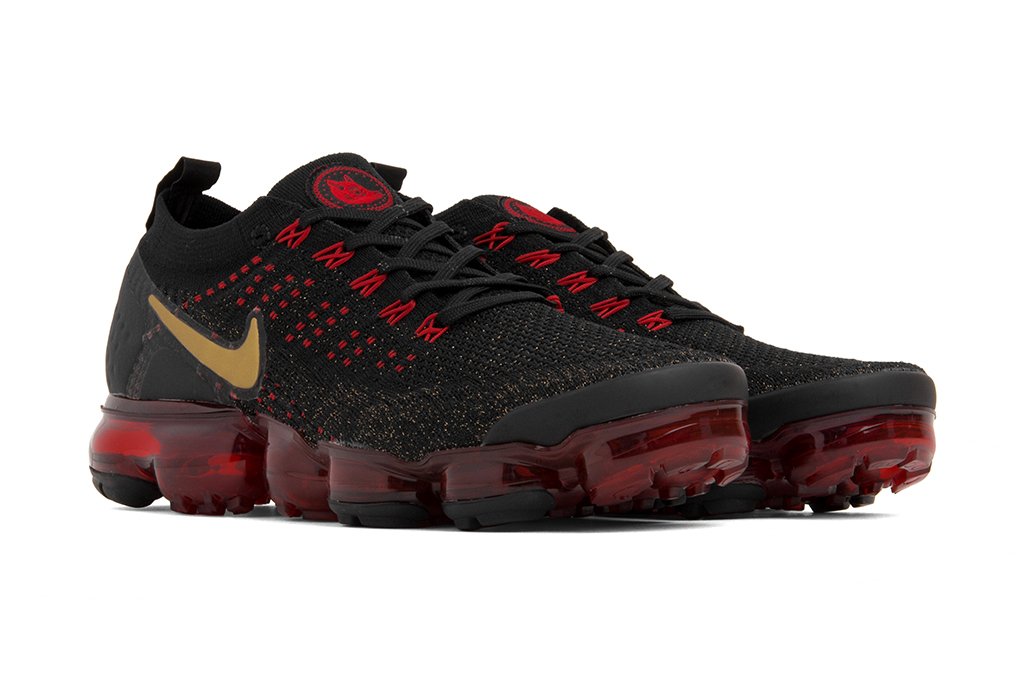 red black and gold vapormax