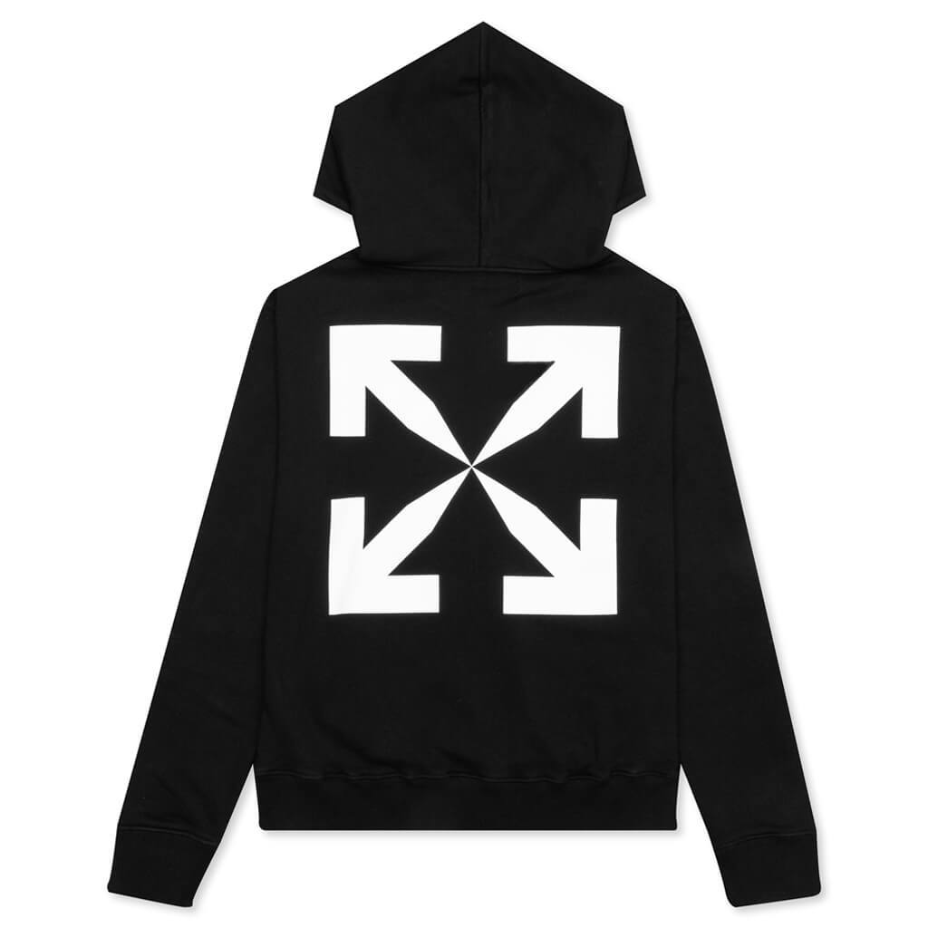 Pascal Print Slim Hoodie - Black/White – Feature