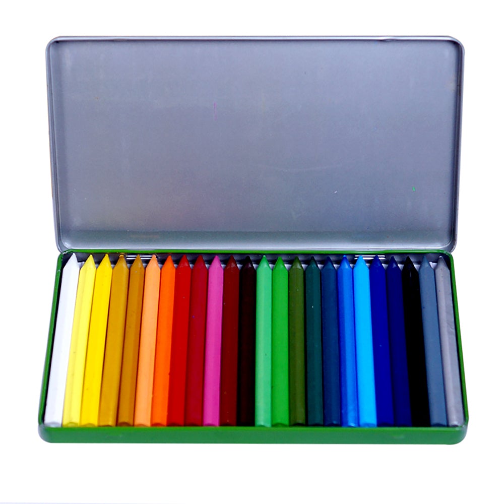 24 Shades Camel Plastic Crayons 